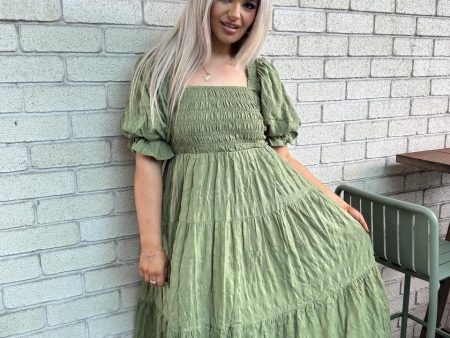 Daiquiri Maxi Dress - Green Supply