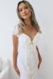 Angelina Mini Dress - White Online Hot Sale