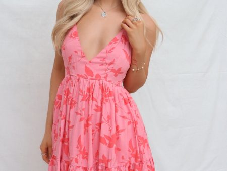 Aaliyah Mini Dress - Pink Online