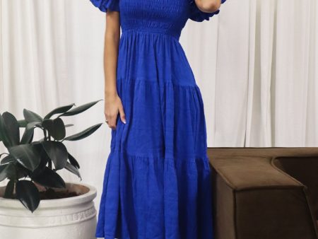 Daiquiri Maxi Dress - Blue For Sale