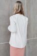 Beyonce Blazer - White on Sale