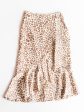 Abby Ruffled Leopard Skirt Online Hot Sale