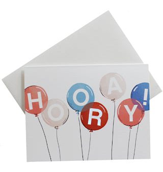 Hooray Balloons Card Discount