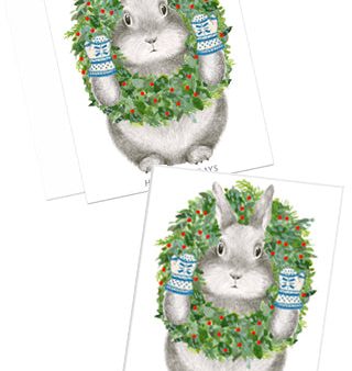 Bunny with Wreath Boxed Set Sale