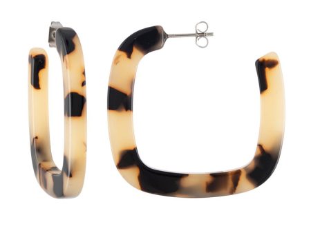 Midi Square Hoops on Sale