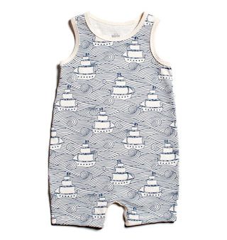 High Seas Tank-Top Romper Cheap