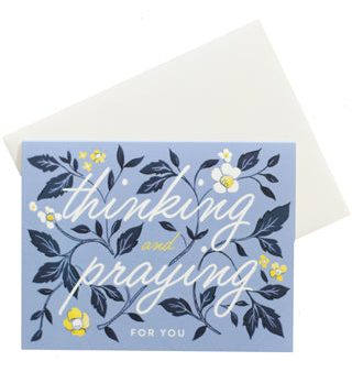 Thinking & Praying Card Online