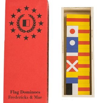 Flag Wooden Dominoes For Sale