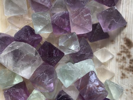 Fluorite Octahedrons Raw Online Hot Sale