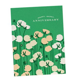 Anniversary Ranunculus Card For Cheap