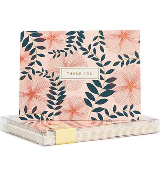 Hibiscus Gold Foil Noteset Cheap