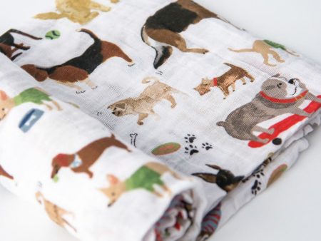 Woof Cotton Muslin Swaddle Online Hot Sale