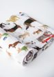 Woof Cotton Muslin Swaddle Online Hot Sale