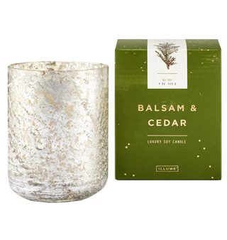 Luxe Sanded Mercury Glass Candle Online Sale