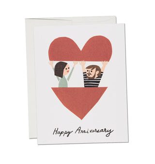 In The Heart Anniversary Card For Discount