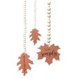 Beaded Fall Leaves (Set of 3) For Cheap