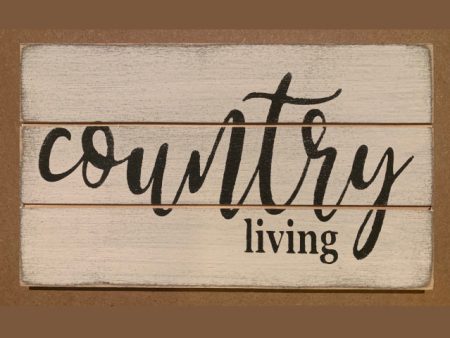 Country Living Mini Sign Online Hot Sale