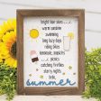 Summer Shadowbox Sign Hot on Sale