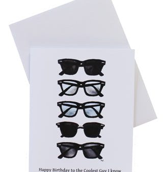 Cool Guy Birthday Card Fashion