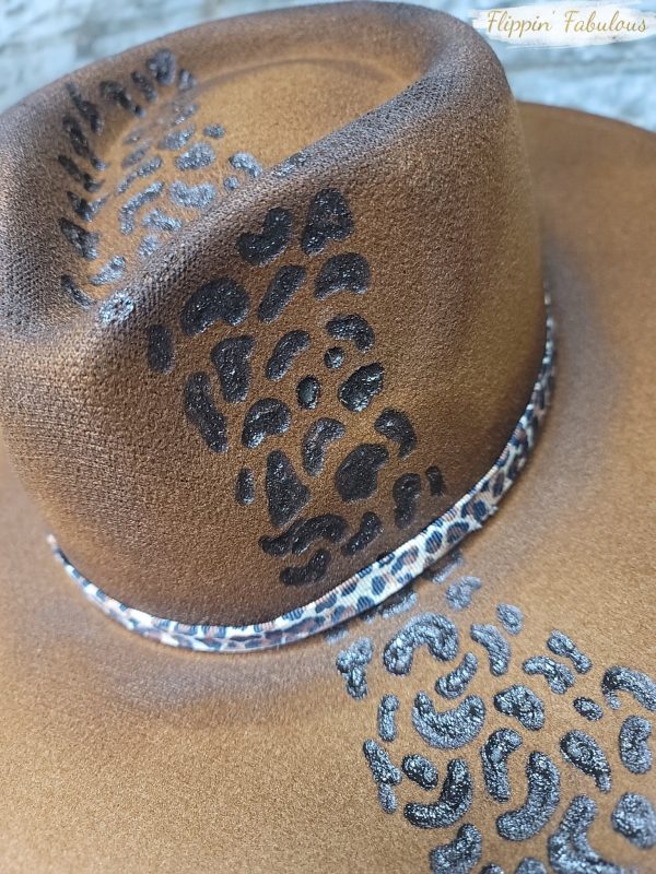 Leo Hand Burned Wide Brim Hat-Multiple Colors Available Hot on Sale