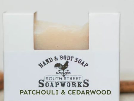 Patchouli & Cedarwood Handmade Hand & Body Soap on Sale