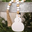 Smiling Snowman Beaded Garland Online