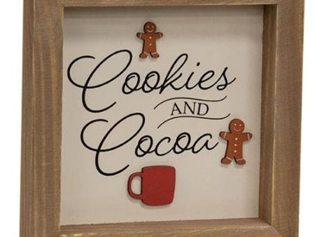 Cookies And Cocoa Framed Sign Discount