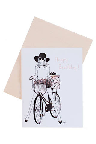 Bicycle Birthday Card Discount