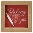 Baking Spirits Bright Framed Sign on Sale