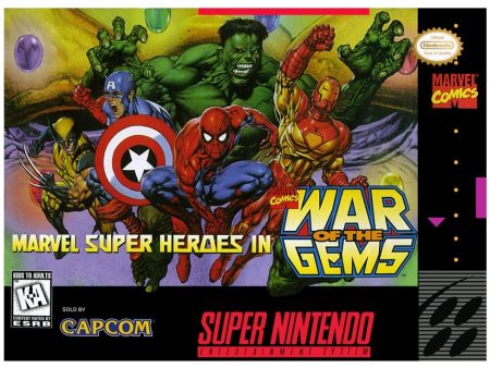 Marvel Super Heroes In war of the Gems - SNES Cheap