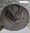 Alpine Hand Burned Wide Brim Hat For Cheap