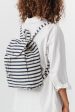 Sailor Stripe Drawstring Backpack For Cheap