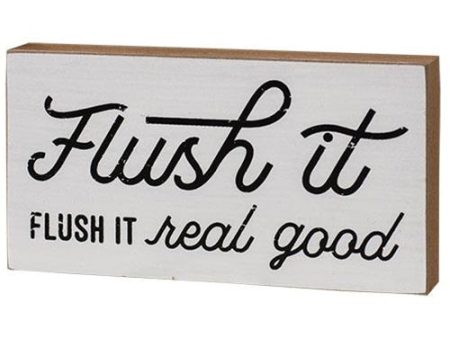 Flush It Flush It Real Good Sign on Sale