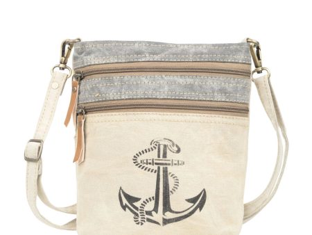 Anchor Canvas Shoulder Crossbody Bag For Cheap