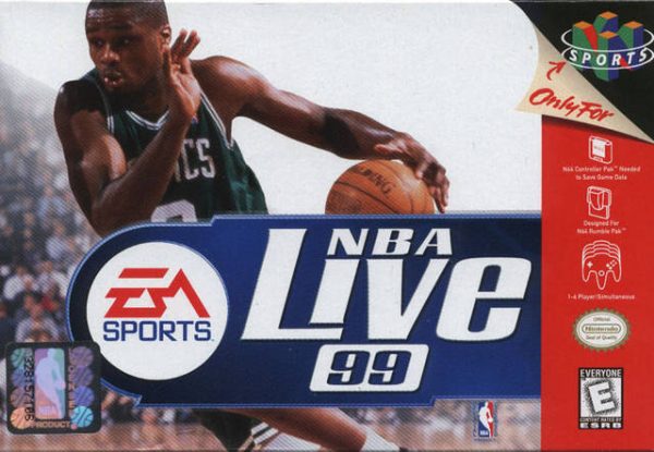 NBA Live 99 - N64 on Sale