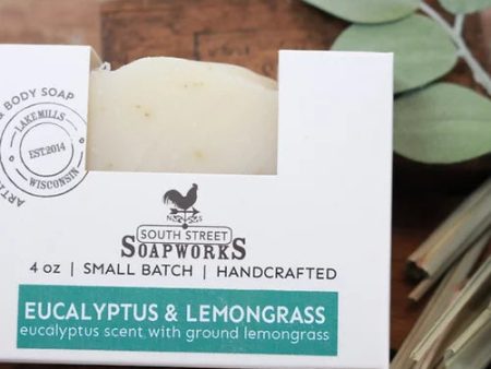 Eucalyptus & Lemongrass Handmade Hand & Body Soap Online Hot Sale