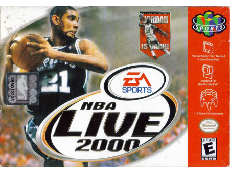 NBA live 2000 - N64 For Discount