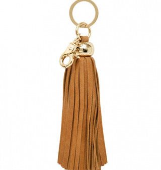 Leather Tassel Keychain Online now