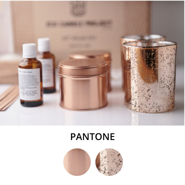 LUXURY CANDLE KIT ROSE GOLD Discount