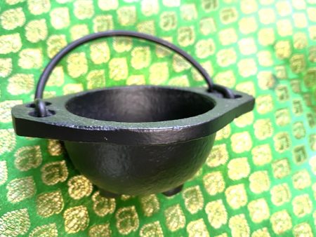 Black Cast Iron Cauldron - 3 inch Sale