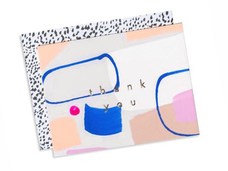 Colorful Thank You Note Set Sale