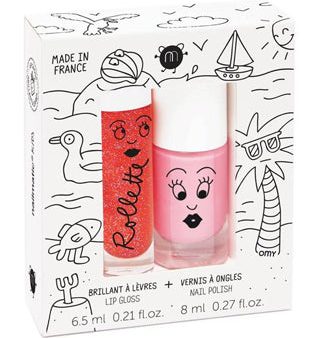 Nailmatic Kids Lip Gloss + Nail Polish Duo Online