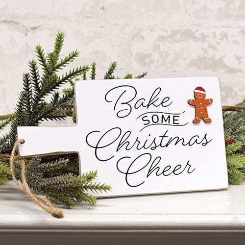 Bake Some Christmas Cheer Cutting Board Sale