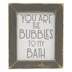 You Are The Bubbles To My Bath Framed Print Supply