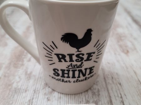 Rise & Shine Mothercluckers Handmade Mug Online Sale