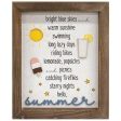 Summer Shadowbox Sign Hot on Sale