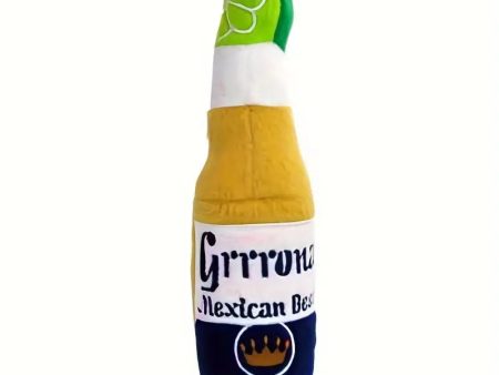 Grrrona Mexican Beer Bottle With Squeaker Online