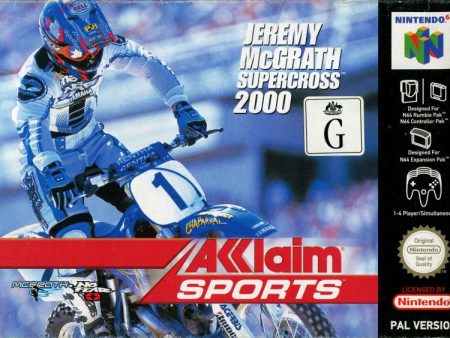 Jeremy McGrath Supercross 2000 - N64 Online now