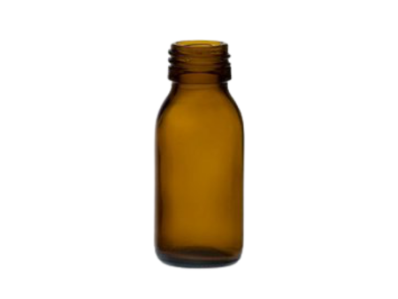 100 ML  APOTHECARY GLASS AMBER  BOTTLE For Discount