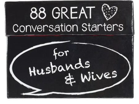 88 Great Conversation Starters For Husbands And Wives For Discount